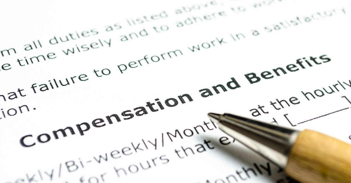 Compensation Management Header