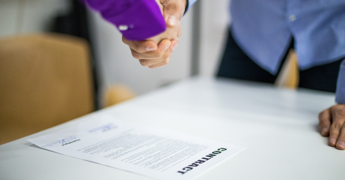 Employee Signing Contract