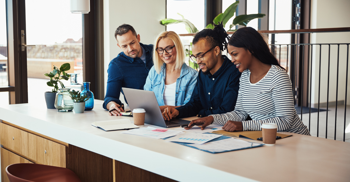 Employees Working Together