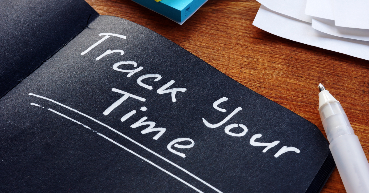 Tracking Time Header