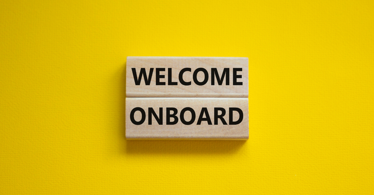 Welcome Onboard Sign