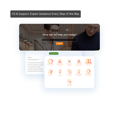 CS Support  Expert Guidance Every Step of the Way