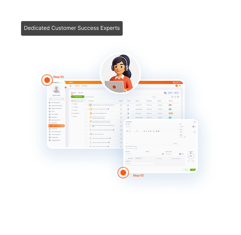 Dedicated Customer Success Experts
