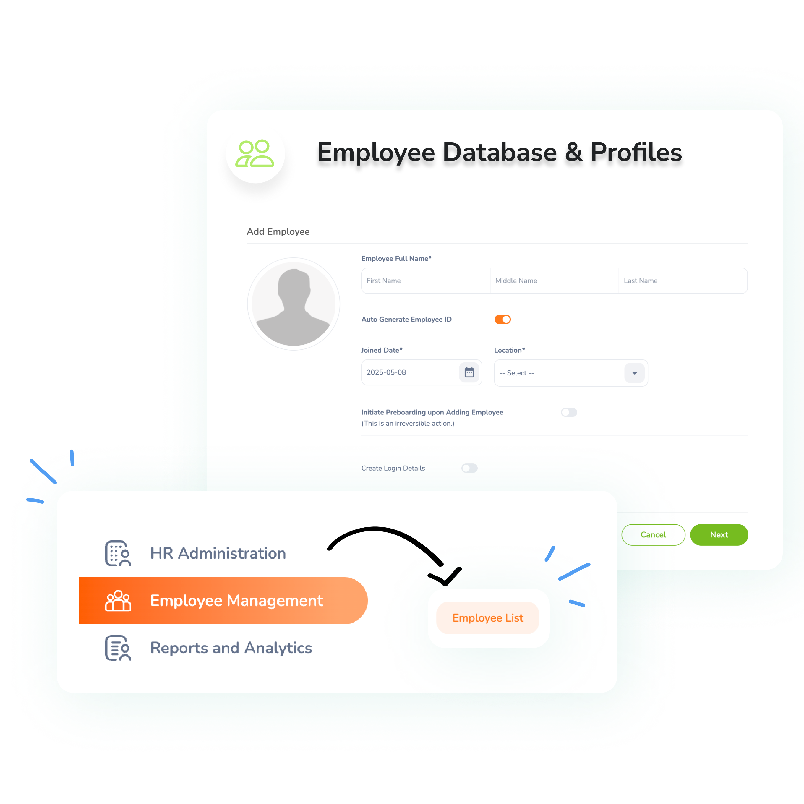 Employee Database Profiles