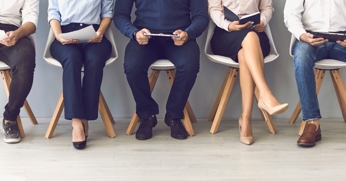 People Sitting for an Interview